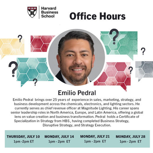 Office Hours. Volunteering as Community Organizer with Harvard Business School Online Community.