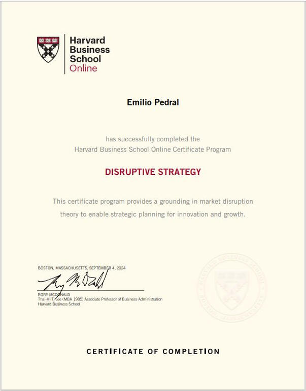 Harvard Business School / Disruptive Strategy
